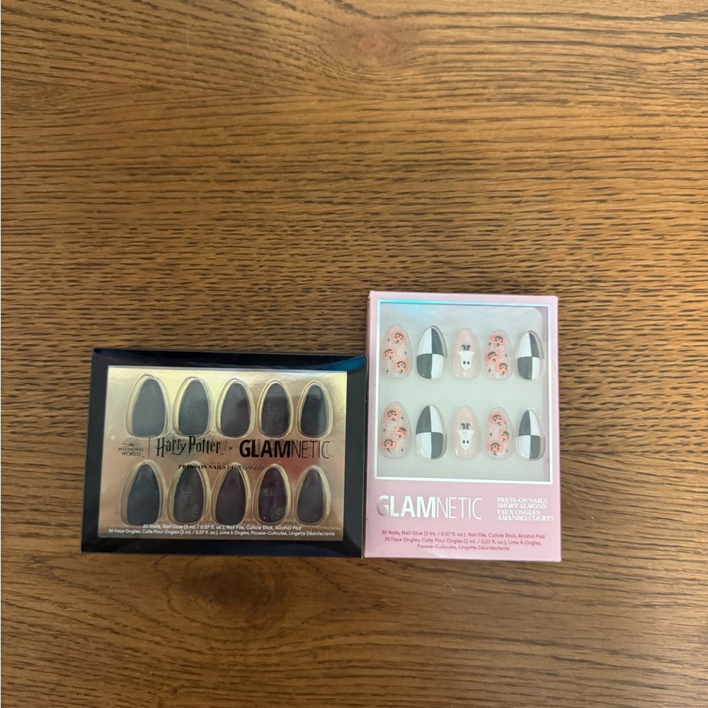 Glamnetic Harry Potter Press-On Nails - Black and Purple